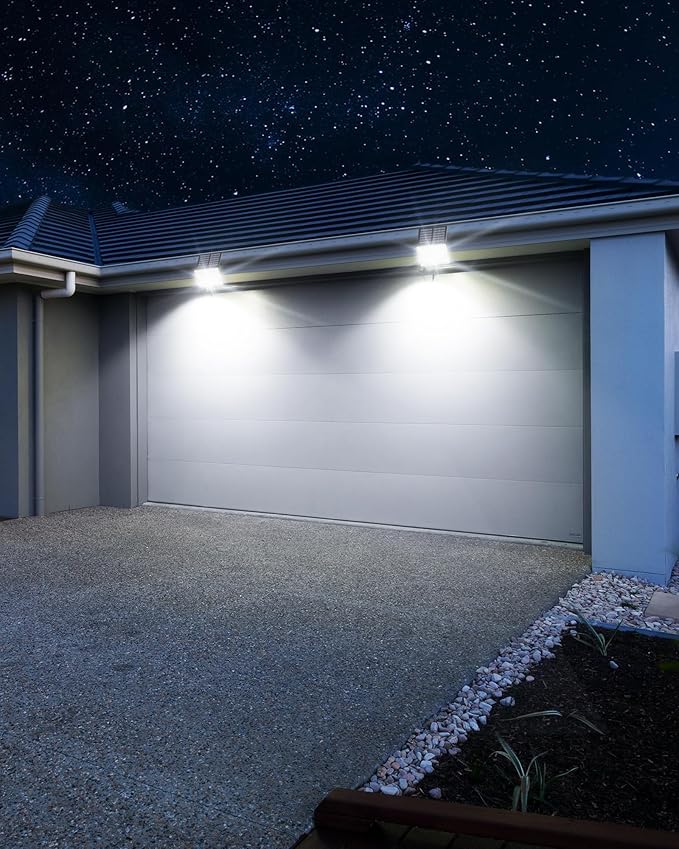 SUPERDANNY Solar Motion Sensor Outdoor Flood Lights - Image 8