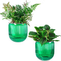 Melphoe Self Watering Pots for Indoor Plants Planter, 4.3 Inch 2 Pack Planters by Melphoe