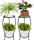 2 Pack 25.2 inch Metal Plant Stand Rack by alleegold