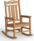 Ciokea Oversized Outdoor Rocking Chair, 380lbs Heavy-Duty Large Patio Rocker by CIOKEA
