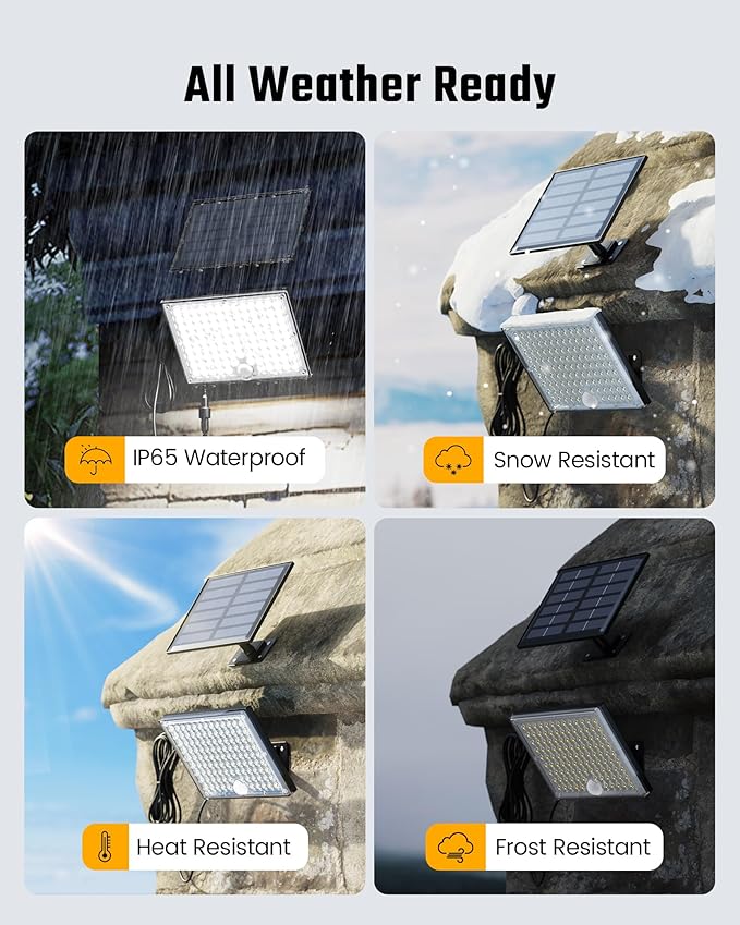SUPERDANNY Solar Outdoor Flood Lights - Image 6