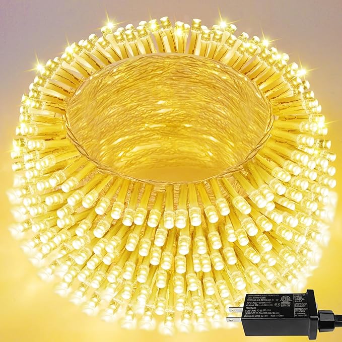 Christmas Lights Indoor Outdoor, 13 Modes Twinkle Fairy String Lights by SANJICHA