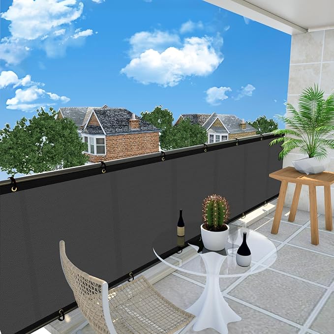 UPGRADE Privacy Screen 3' x 10' Fence Commercial Shade Cover - Image 5