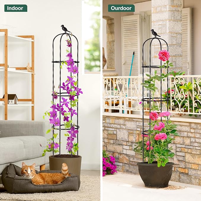 Garden Trellis for Climbing Plant Outdoor, 2 Pack - Image 4