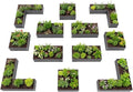 A ANLEOLIFE 12-Piece 18 Inch Tall Raised Garden Beds Kit, Square & Rectangular by AAnleolife