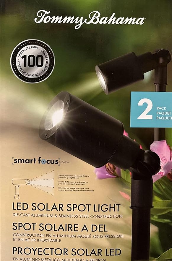 Tommy Bahama LED Solar Spotlight - Image 3