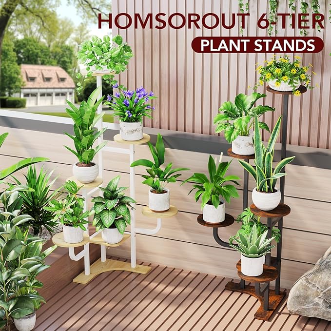 Corner Plant Stand with Grow Light - Image 3