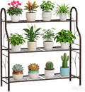 SORCEDAS Plant Stand Indoor Outdoor Plant Shelf 3 Tier Metal Corner Flower by SpecialYourHome