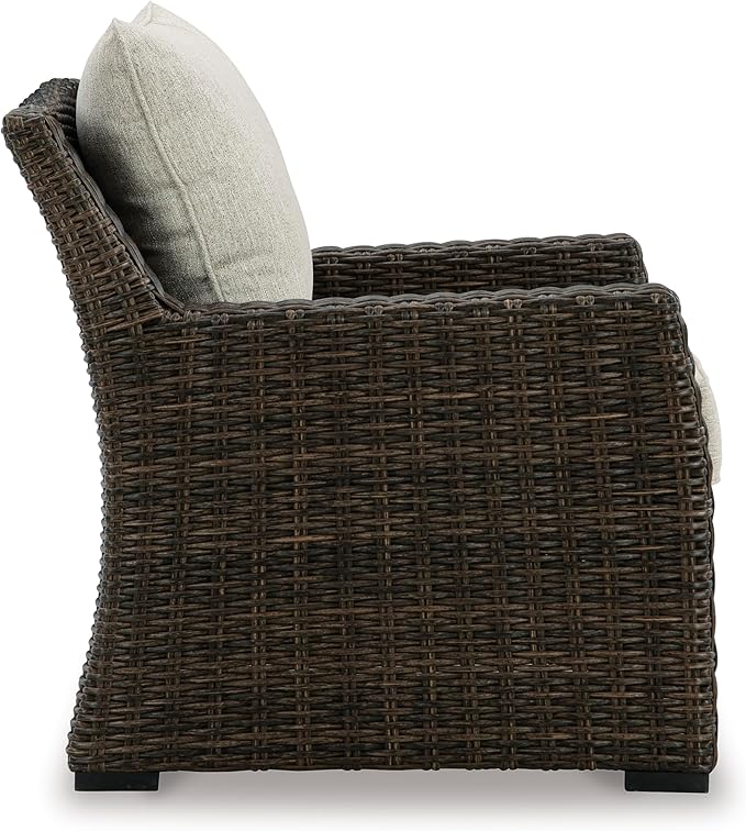 Signature Design by Ashley Brook Ranch Casual Nuvella Weather Resistant Fabric - Image 9