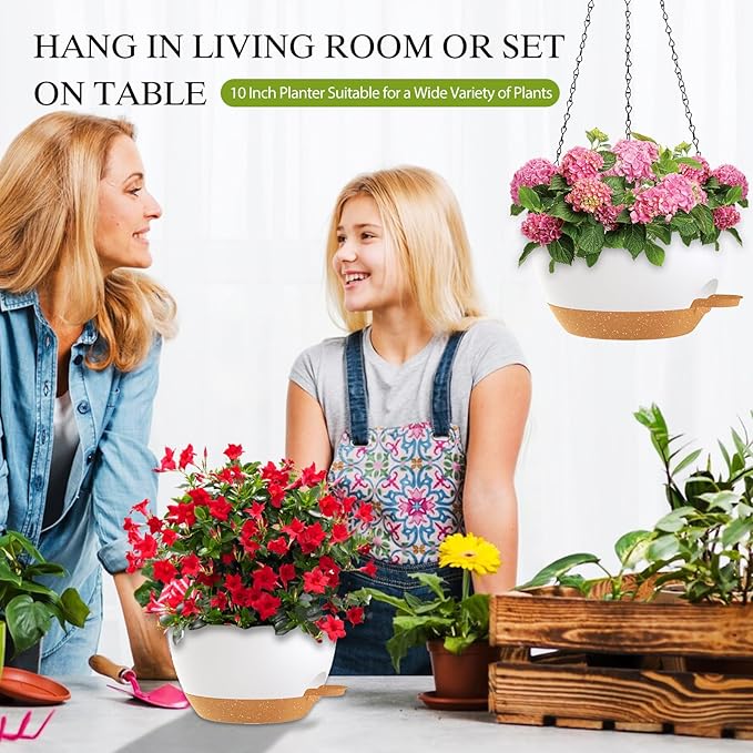 10 Inch Hanging Baskets 2 PC - Image 6