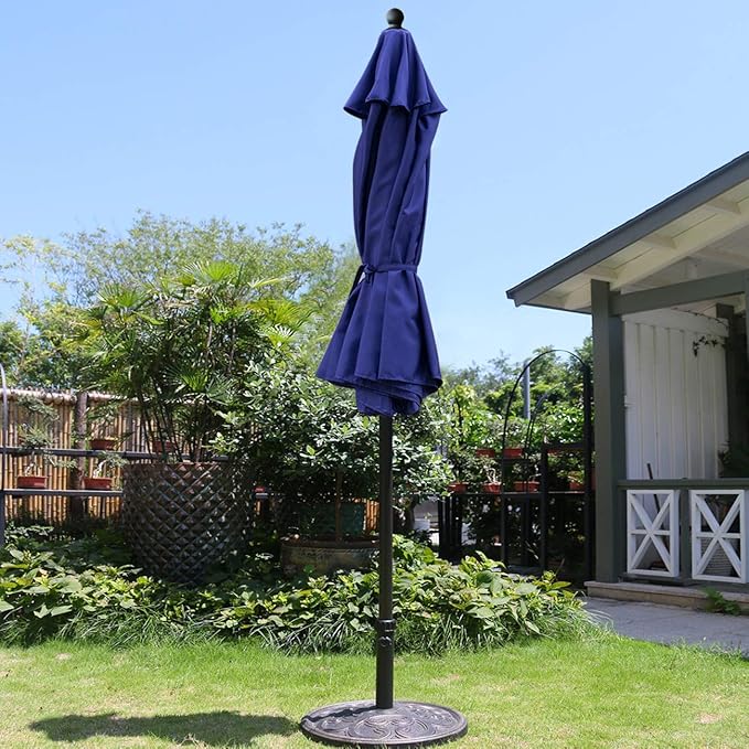 Sunnyglade 9Ft Patio Umbrella Outdoor Table Umbrella - Image 6