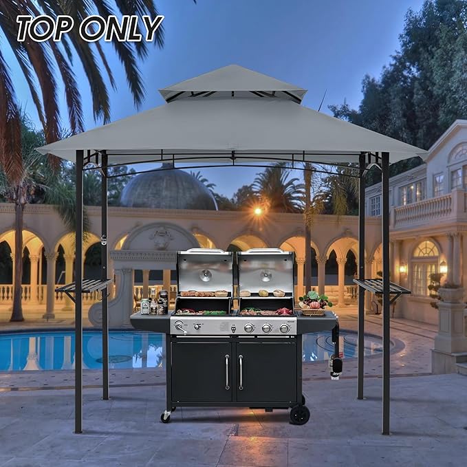 MASTERCANOPY Grill Gazebo Replacement Canopy Top - Image 7