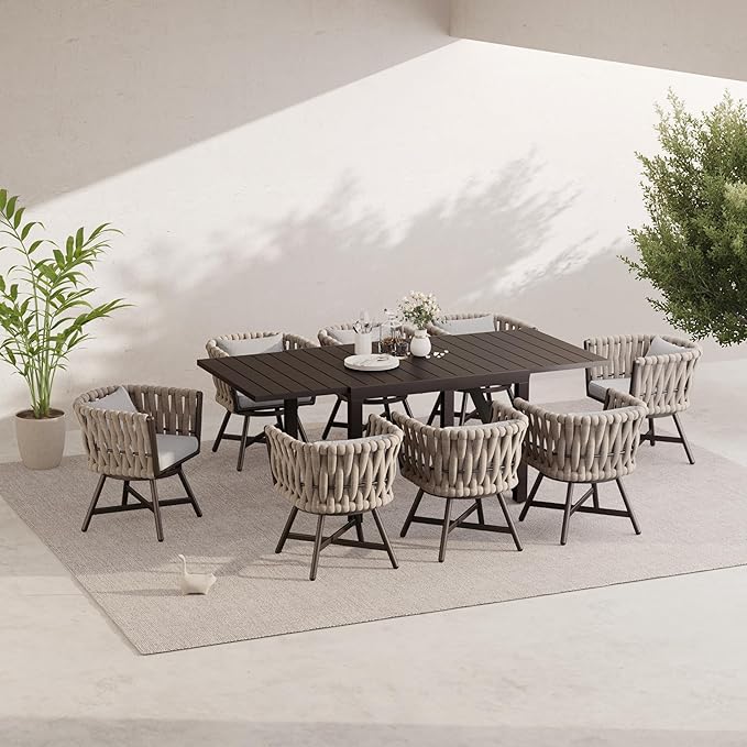 Grand patio 9-Piece Outdoor Dining Set - Image 3