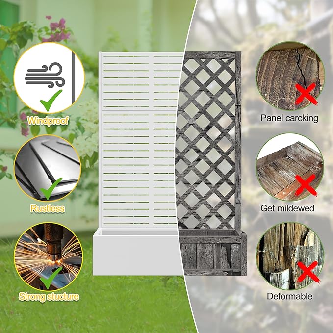 FENCY Metal Raised Garden Bed - Image 4