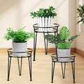 Metal Plant Stand, Plant Stand Indoor Outdoor, Metal Rustproof Flowers by Jvtoo