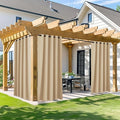 NICETOWN Waterproof Outdoor Curtain 84 inch Long by NICETOWN