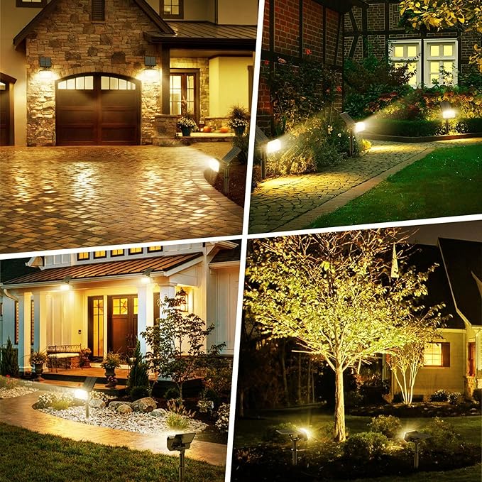 102 LED Solar Spot Lights Outdoor Waterproof IP65, Adjustable Landscape - Image 3