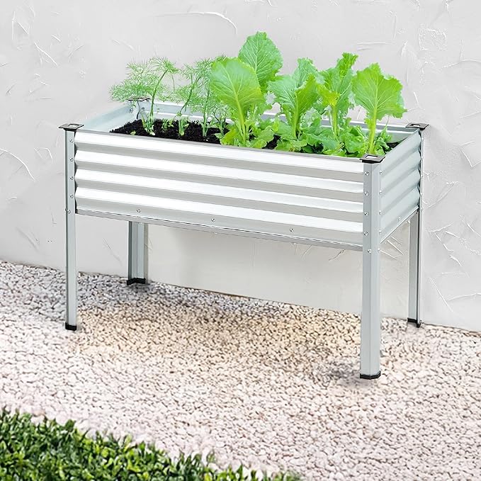 Best Choice Products 48x24x30in Galvanized Raised Garden Bed, Metal Elevated - Image 8