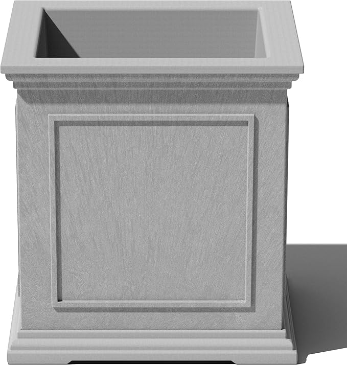 Veradek Brixton Series Cube Plastic Planter by VeradekOutdoor
