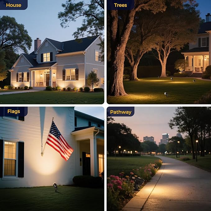 L LOHAS LED 5W Low Voltage Landscape Lighting, Christmas Outdoor Spot Lights - Image 2