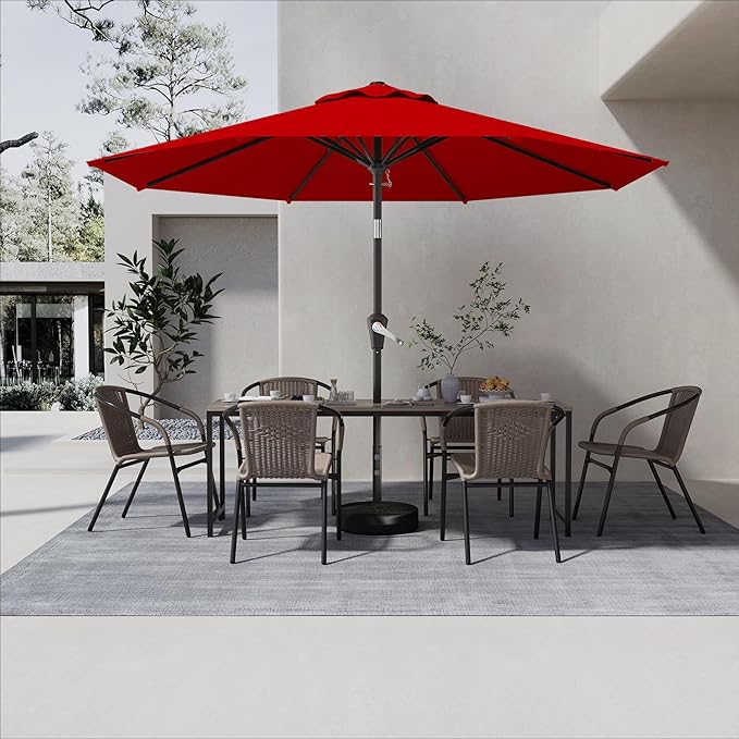 AreShark 9 FT Patio Umbrella for Outdoor, Outdoor Umbrella - Image 6