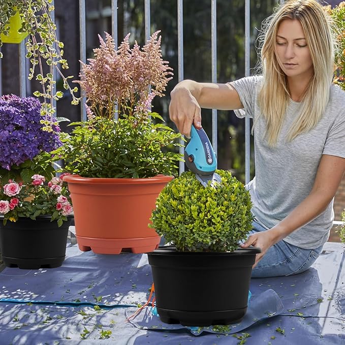 Outdoor Flower Pots 5 Packs 13 inch pots - Image 6