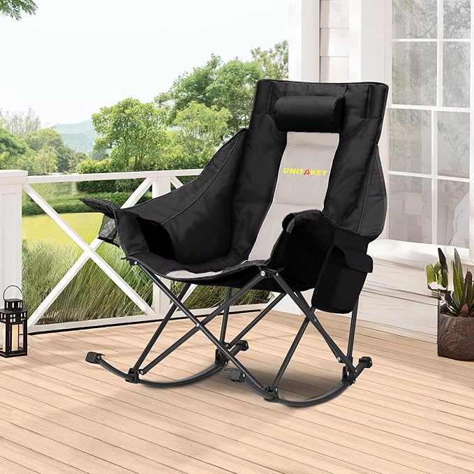 Oversized Rocking Camping Chair - Image 2