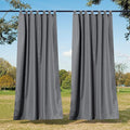 NICETOWN Outdoor Curtains for Patio Waterproof 2 Panels, Sun Block Thermal by NICETOWN