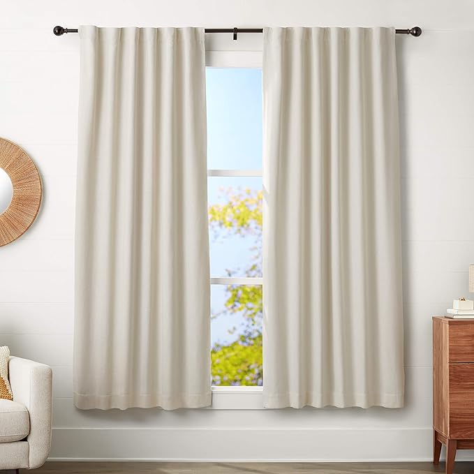 Amazon Basics Adjustable Sturdy Curtain Rod - Image 8