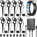 SUNVIE All-In-One LED Landscape Lighting Kit, 3000K Waterproof Outdoor Uplights by SUNVIE
