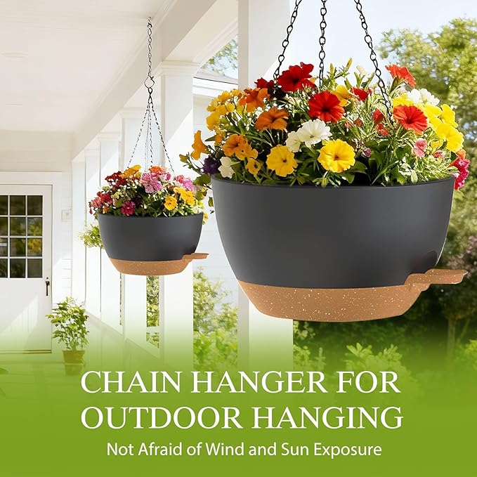 10 Inch Hanging Baskets 2 PC - Image 5
