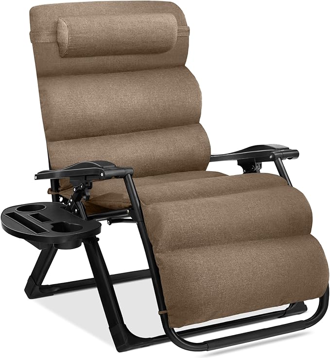 Best Choice Products Oversized Zero Gravity Chair, Folding Outdoor Patio by BestChoiceProducts