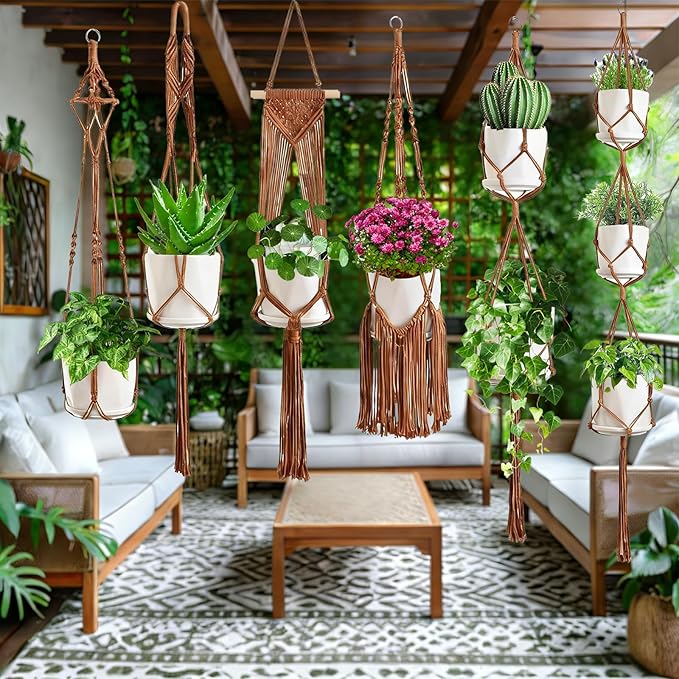 Macrame Plant Hangers - Image 3