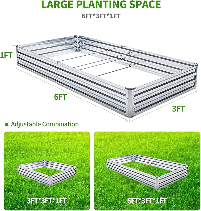 Galvanized Raised Garden Bed Kit - Image 2