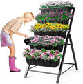 Homdox 3.74FT Vertical Garden Bed, 5 Tiers Vertical Raised Garden Planter by HOMDOX