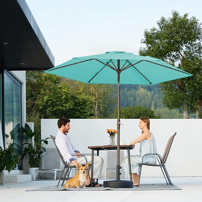 JEAREY 7.5FT Patio Umbrella Market Table Umbrella - Image 6