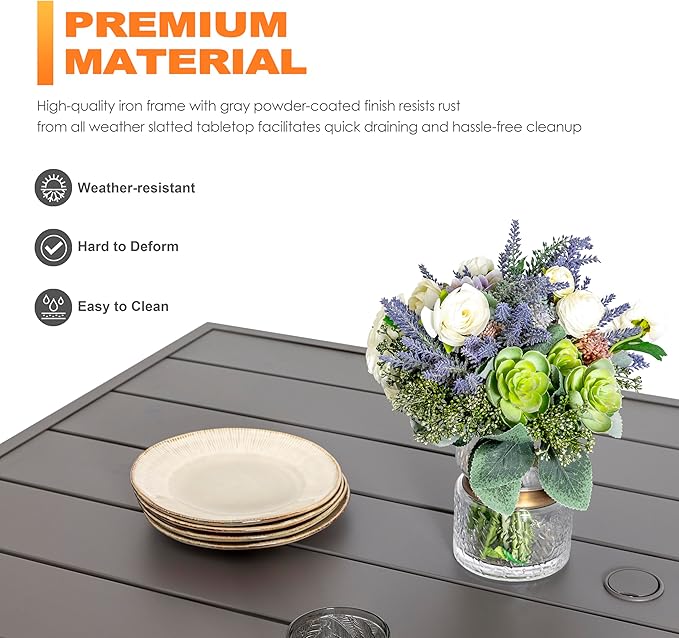 NUU GARDEN 7-Piece Outdoor Dining Set - Image 7