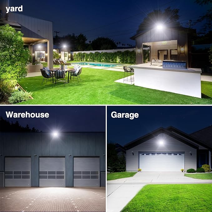 Onforu 80W Flood Lights Outdoor, 8000lm Bright LED Work Light - Image 7