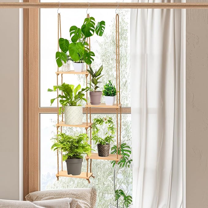 Novabright Window Hanging Plant Shelf by Unknown