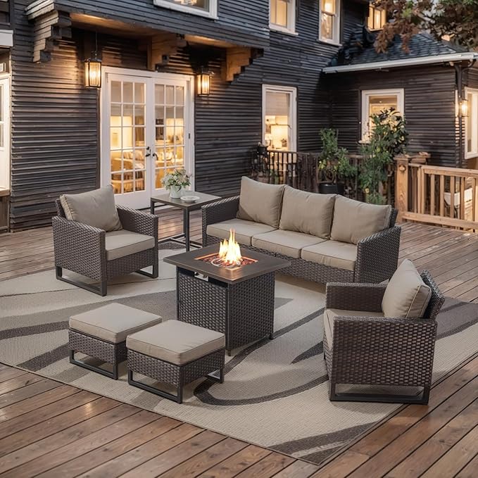 Belord 7 Pieces Patio Furniture Set - Image 3