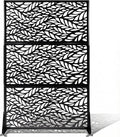 VINGLI Privacy Fence Panels, 72H’’ x 47W’’ Metal Privacy Screen Freestanding by VINGLI
