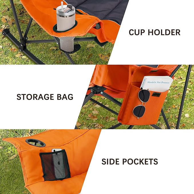 Oversized Rocking Camping Chair - Image 8