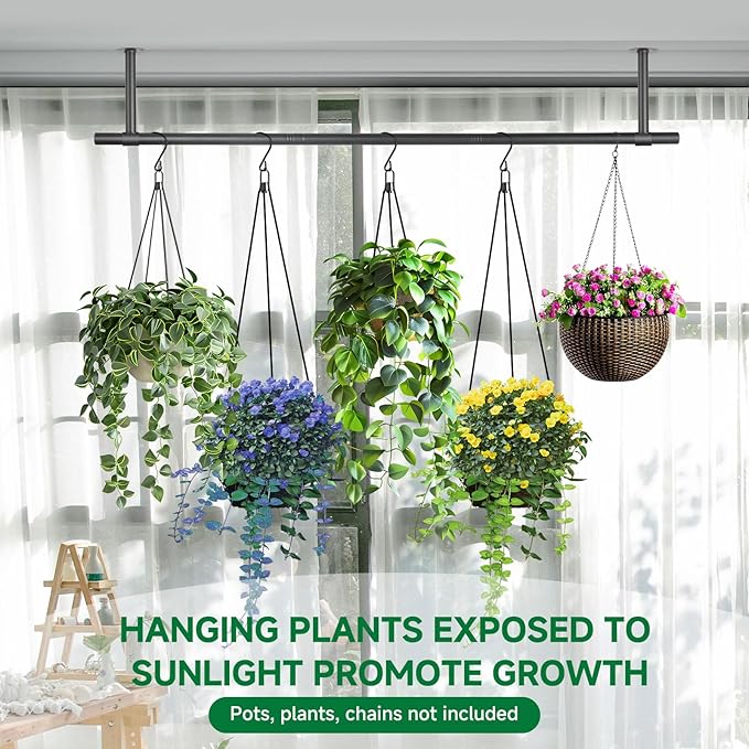Hanging Planters Rod – Plant Hanger Indoor - Image 6