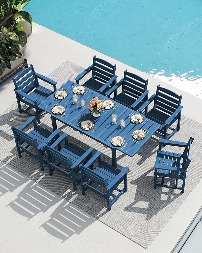 SERWALL Outdoor Expandable Dining Table 60" - Image 8