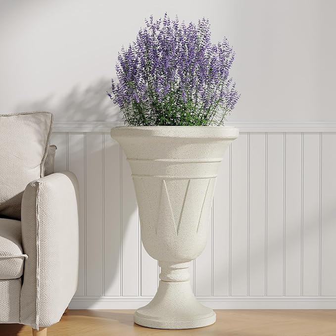 23" Tall Planters for Outdoor Plants Set of 2, Planter - Image 7