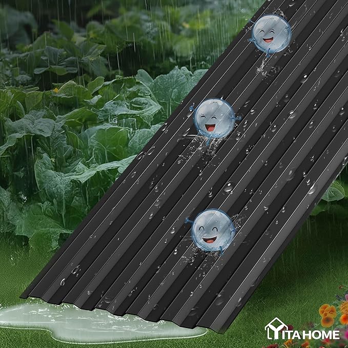 YITAHOME 6pcs 8x4x2 ft Galvanized Raised Garden Bed Kit, Large Metal Planter Box - Image 5
