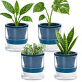 D'vine Dev 4 Inch Design Self Watering Planter by DvineDevPlanterPotsandStand