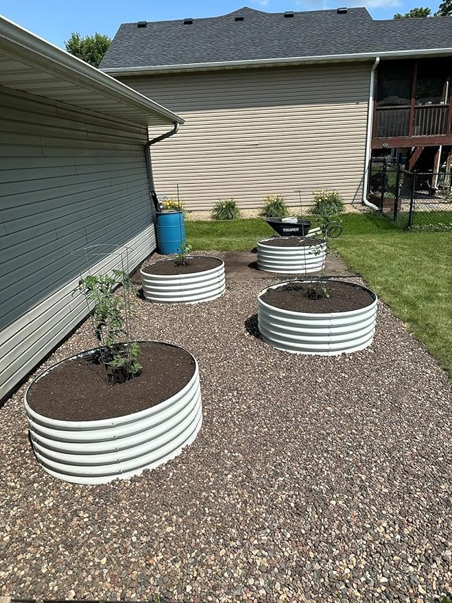 A ANLEOLIFE 14-Pack Deep Root Galvanized Raised Garden Beds Outdoor - Image 3