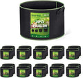 Delxo 20-Pack 10 Gallon Heavy Duty Aeration Thickened Nonwoven Fabric Pots by Delxo