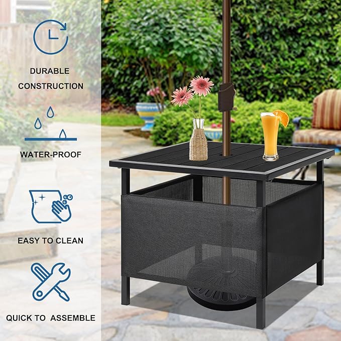 LZRS Adirondack Square Outdoor Side Table - Image 6